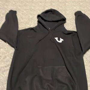 True Religion Black White hoodie